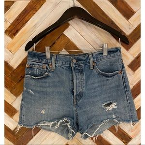 Levi’s Wedge Jean Shorts